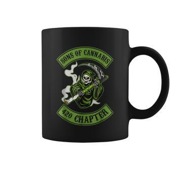 Sons Of Cannabis 420 Chapter Coffee Mug - Monsterry