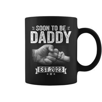 Soon To Be Daddy 2023 Gender Reveal Pregnancy Baby Shower Coffee Mug - Thegiftio UK