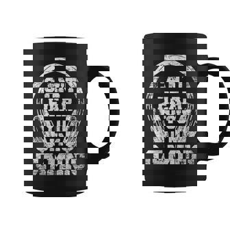 Sorry I Cant Hear You Im Gaming Funny Gamer Gifts Gaming Coffee Mug - Thegiftio
