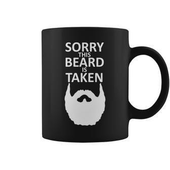 Sorry This Beard Is Taken T-Shirt Graphic Design Printed Casual Daily Basic Coffee Mug - Thegiftio UK