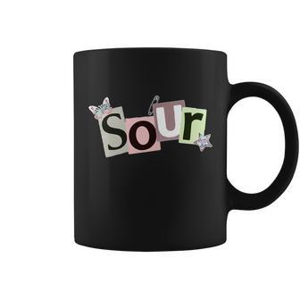 Sour Floral Logo Coffee Mug - Monsterry CA