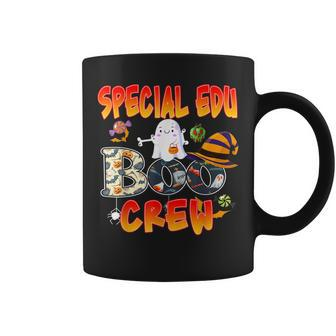 Special Edu Boo Crew Halloween Funny Ghost Teaching Coffee Mug - Seseable