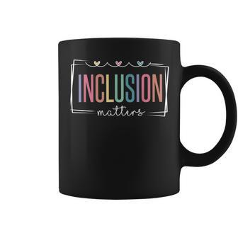 Special Education Autism Awareness Teacher Inclusion Matters Coffee Mug - Thegiftio UK