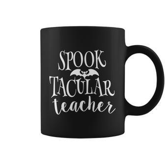 Spook Tacular Teacher Halloween Quote Coffee Mug - Monsterry CA