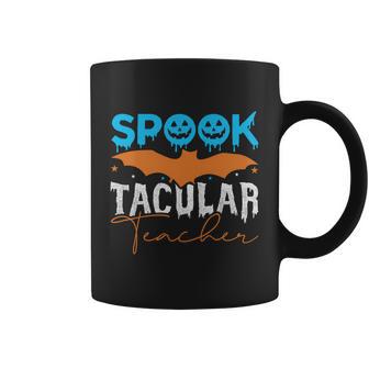 Spook Tacular Teacher Halloween Quote V2 Coffee Mug - Monsterry UK