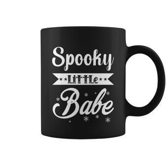 Spooky Babe Funny Halloween Quote Coffee Mug - Monsterry AU