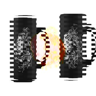 Spooky Halloween Skull Pumpkin Baseball Graphic Design Printed Casual Daily Basic Coffee Mug - Thegiftio