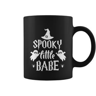 Spooky Little Babe Halloween Quote V4 Coffee Mug - Monsterry