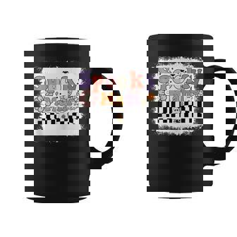 Spooky Mama Floral Ghost Boo Mom And Mini Matching Halloween Coffee Mug - Thegiftio