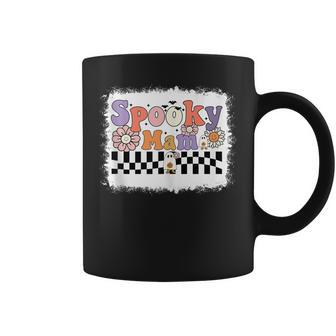 Spooky Mama Floral Ghost Boo Mom And Mini Matching Halloween Coffee Mug - Thegiftio UK