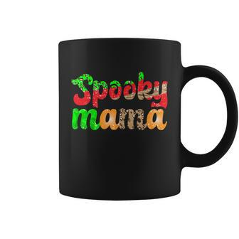 Spooky Mama Halloween Quote Coffee Mug - Monsterry