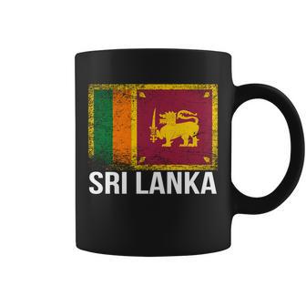 Sri Lanka Flag Coffee Mug - Monsterry AU