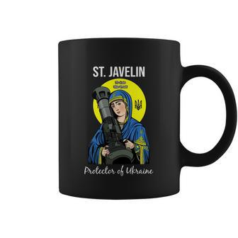 St Javelin Protector Of Ukraine Support Stand With Ukraine Tshirt Coffee Mug - Monsterry DE