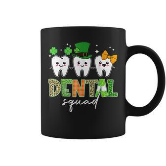 St Patricks Day Dentist Dental Hygienist Dental Squad Coffee Mug - Thegiftio UK