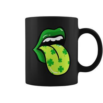 St Patricks Day Irish Lips Coffee Mug - Monsterry CA