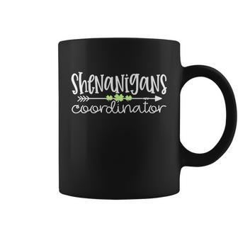 St Patricks Day Shenanigans Coordinator Teacher St Patricks Day Coffee Mug - Monsterry UK