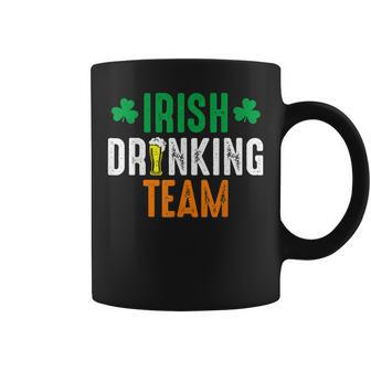 St Patricks Irish Beer Drinking Team Ireland Flag Clover Coffee Mug - Thegiftio UK