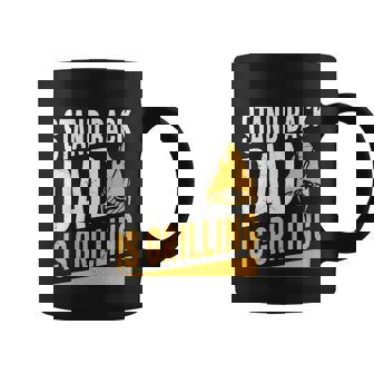 Stand Back Dad Is Grilling Funny Fathers Day Bbq For Guys Great Gift Graphic Design Printed Casual Daily Basic Coffee Mug - Thegiftio UK