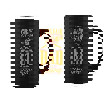 Stand Back Dad Is Grilling Grill Dad Fathers Day Party Gift Graphic Design Printed Casual Daily Basic Coffee Mug - Thegiftio UK