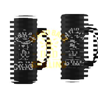 Stand Back My Dad Is Grilling Grill Lover Fathers Day Gift Graphic Design Printed Casual Daily Basic Coffee Mug - Thegiftio UK