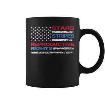 Stars Stripes & Reproductive Rights 4Th Of July Equal Rights Coffee Mug - Seseable