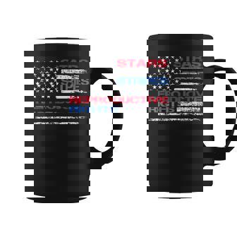 Stars Stripes & Reproductive Rights 4Th Of July Equal Rights Coffee Mug - Seseable