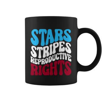 Stars Stripes Reproductive Rights Feminist Usa Pro Choice Coffee Mug - Monsterry