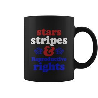 Stars Stripes Reproductive Rights Gift V6 Coffee Mug - Monsterry UK
