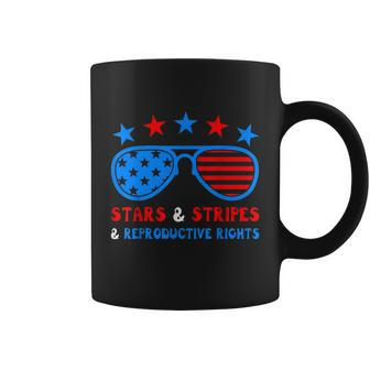Stars Stripes Reproductive Rights Patriotic 4Th Of July V3 Coffee Mug - Monsterry