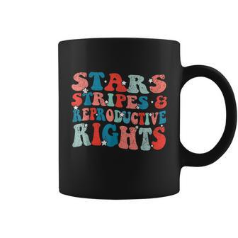 Stars Stripes Reproductive Rights Patriotic 4Th Of July V5 Coffee Mug - Monsterry AU