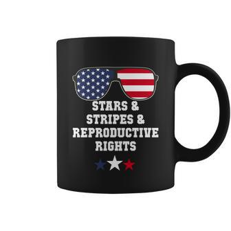 Stars Stripes Reproductive Rights Stars Stripes Sunglasses Gift Coffee Mug - Monsterry AU