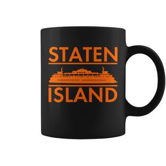 Staten Island Ferry New York Tshirt Coffee Mug - Monsterry CA