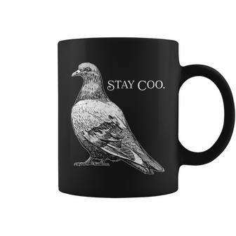 Stay Coo Pigeon Tshirt Coffee Mug - Monsterry AU
