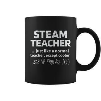 Steam Teacher Definition Science Technology Engineering Math Graphic Design Printed Casual Daily Basic V2 Coffee Mug - Thegiftio UK