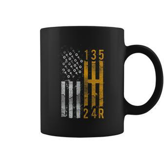 Stick Shift American Flag Muscle Car Mechanic Graphic Design Printed Casual Daily Basic V2 Coffee Mug - Thegiftio UK