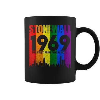 Stonewall 1969 Was A Riot Lgbtq Lgbt Lesbian Gay Pride Month Coffee Mug - Thegiftio UK