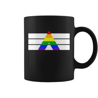 Straight Ally Pride Flag Coffee Mug - Monsterry