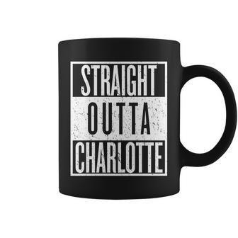 Straight Outta Charlotte Coffee Mug - Monsterry