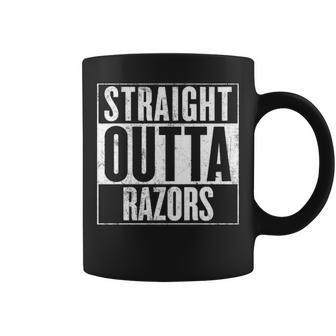 Straight Outta Razors V2 Coffee Mug - Seseable