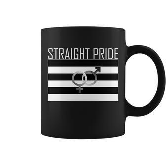 Straight Pride Tshirt Coffee Mug - Monsterry CA