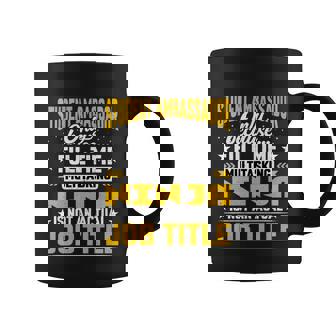 Student Ambassador Job Title Funny Gift Funny Academic Ambassador Great Gift Coffee Mug - Monsterry