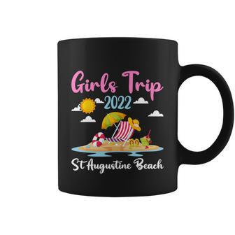 Summer Vacation Girls Trip 2022 Florida St Augustine Beach Cool Gift Coffee Mug - Thegiftio UK