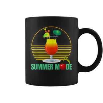 Summer Vacay Mode Cute Cocktail Beach Dreams V3 Coffee Mug - Seseable