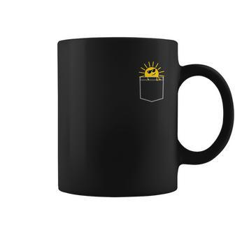 Sunrise Pocket Design Coffee Mug - Monsterry