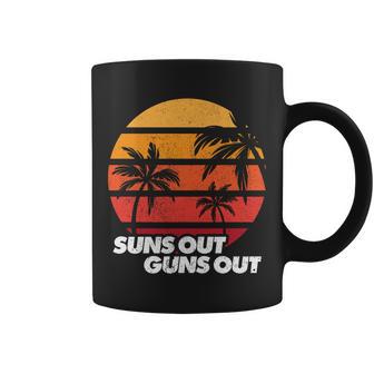 Suns Out Guns Out V2 Coffee Mug - Monsterry