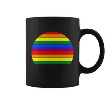 Sunset Lgbt Gay Pride Lesbian Bisexual Ally Quote V6 Coffee Mug - Monsterry