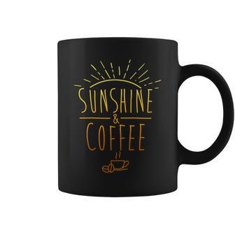 Sunshine And Coffee Coffee Mug - Monsterry
