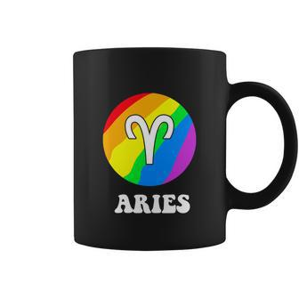 Sunshine Aries Lgbt Pride Parade March Graphic Design Printed Casual Daily Basic Coffee Mug - Thegiftio UK