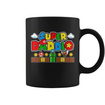 Super Daddio Dad Video Gamer Tshirt Coffee Mug - Monsterry UK