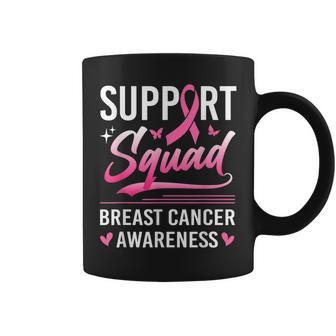 Support Squad Matching Family Breast Cancer Awareness Month Coffee Mug - Thegiftio UK